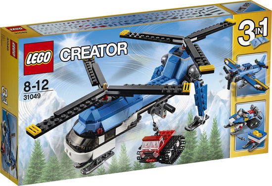 LEGO CRE L'HELICOPTERE A DOUBLE ROTOR