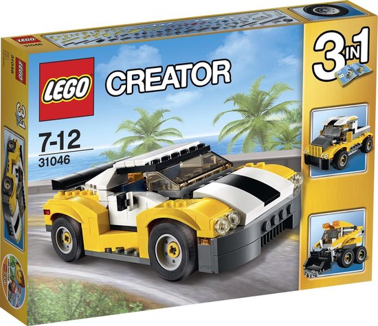 LEGO CRE LA VOITURE RAPIDE