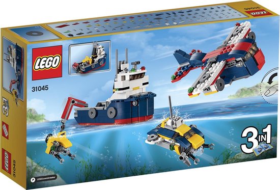 LEGO CRE L'EXPLORATEUR DES OCEANS