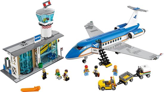 LEGO City Vliegveld passagiersterminal 60104