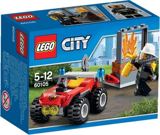 LEGO CIT LE 4X4 DES POMPIERS