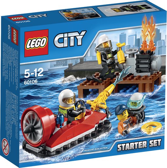 LEGO CIT ENSEMBLE DE DEMARRAGE POMPIERS