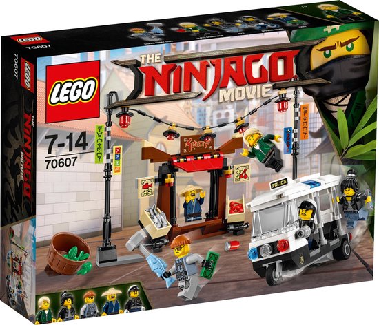 NINJAGO® achtervolging door de stad