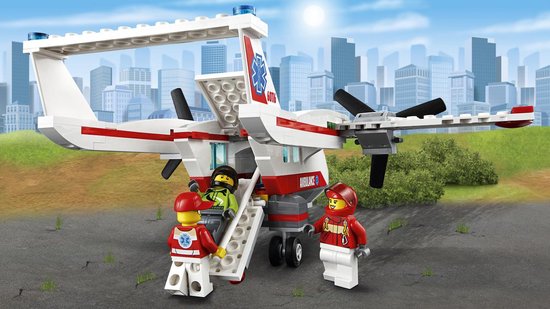 LEGO CIT L'AVION DE SECOURS