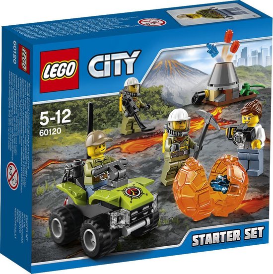 LEGO CIT ENSEMBLE DE DEMARRAGE DU VOLCAN