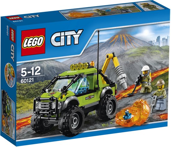 LEGO City Vulkaan onderzoekstruck 60121