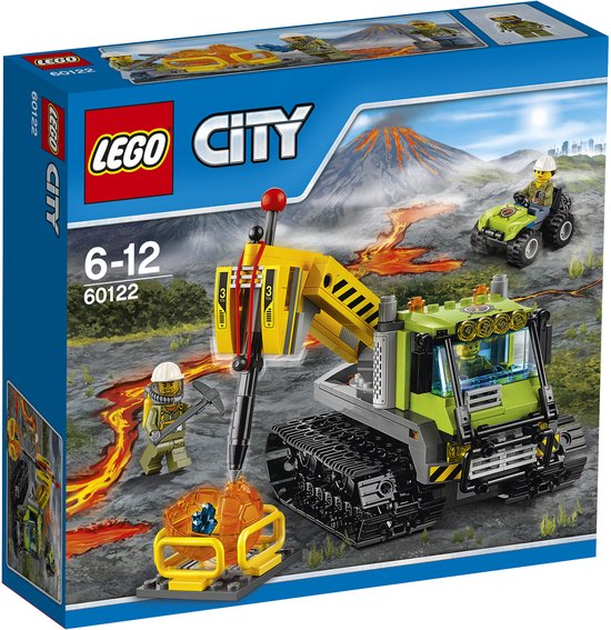 LEGO City Vulkaan crawler 60122