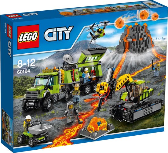 LEGO CIT LA BASE D'EXPLORATION DU VOLCAN