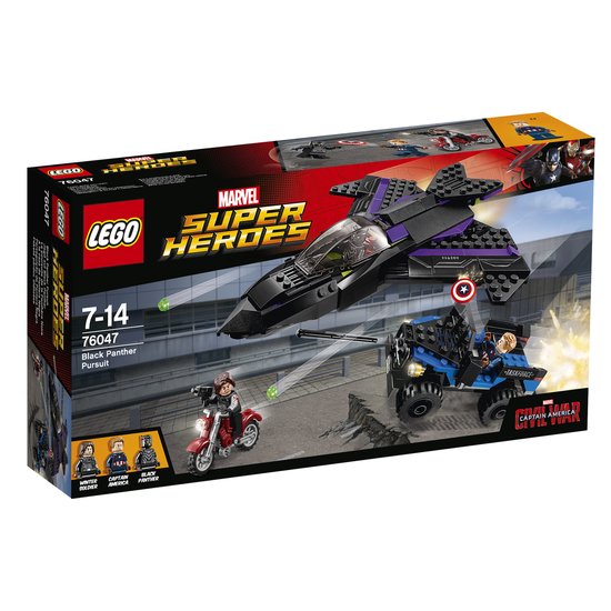 LEGO Super Heroes Black Panther Pursuit - 76047