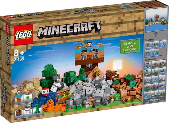 LEGO 21135 MINECRAFT: DE CRAFTING-BOX 2.0-MINECRAFT: