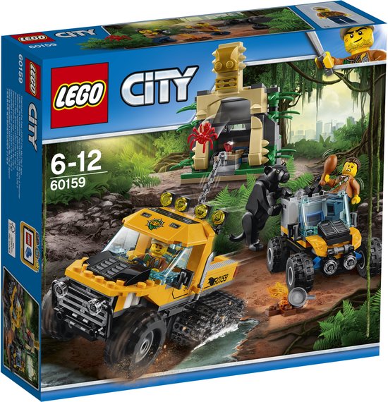 LEGO City Jungle missie met halfrupsvoertuig 60159