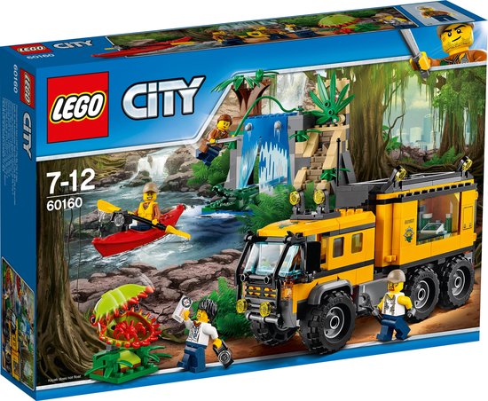 LEGO 60160 -JUNGLE MOBIEL LABORATORIUM
