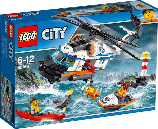 LEGO 60166 -ZWARE REDDINGSHELIKOPTER