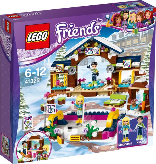 LEGO Friends Wintersport ijsbaan 41322