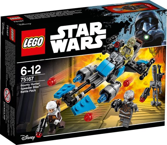 LEGO Star Wars Bounty Hunter Speeder Bike Battle Pack- 75167