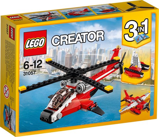LEGO CREATOR 31057 - RODE HELIKOPTER