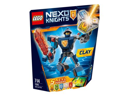 LEGO NEXO KNIGHT 70362 - GEVECHTSUITRUSTING CLAY