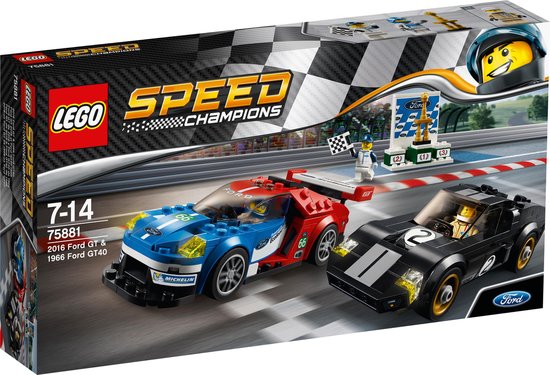 LEGO 75881 - 2016 FORD GT &AMP; 1966 FORD GT40