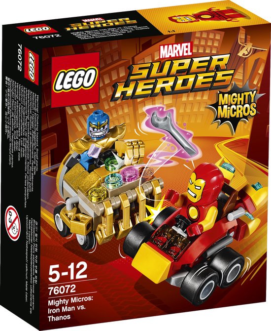 Mighty Micros: Iron Man vs. Thanos