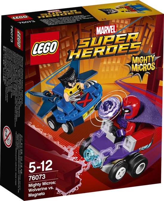 LEGO Super Heroes Mighty Micros Wolverine vs. Magneto - 76073