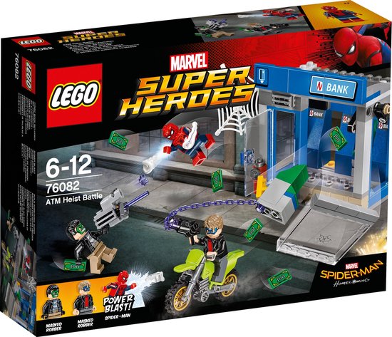 LEGO Marvel Super Heroes Spider-Man Geldautomaat duel 76082