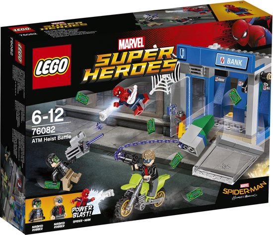 LEGO Marvel Super Heroes Spider-Man Geldautomaat duel 76082