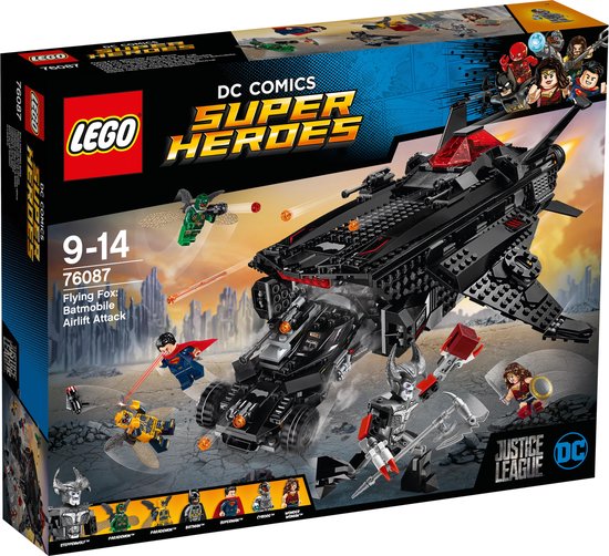 LEGO DC Comics Super Heroes Flying Fox: Batmobile luchtbrugaanval 76087