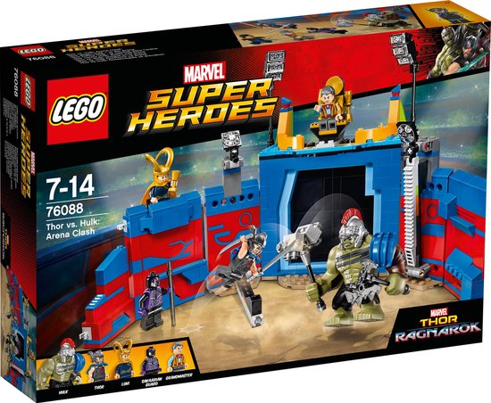 LEGO 76088 THOR VS. HULK: ARENAGEVECHT-THOR CONTRE HULK