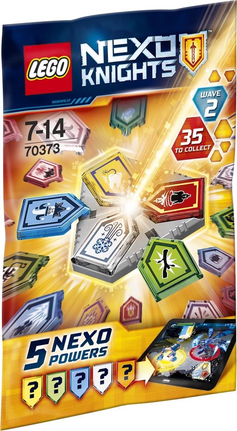 LEGO 70373 45PCS/DISP COMBO NEXO POWERS 2017 COLLECTABLE