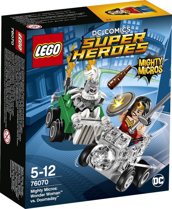 LEGO MIGHTY MICROS 76070 - WONDER WOMAN VS. DOOMSDA