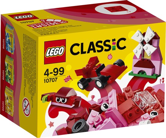 LEGO® Classic 10707 Rode bouwdoos