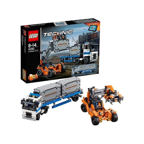 LEGO 42062 CONTAINERTRANSPORT-LE TRANSPORT DU CONTENEUR