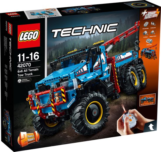 LEGO 42070 6X6 ALLTERRAIN-SLEEPWAGEN-LA DEPANNEUSE TOUT