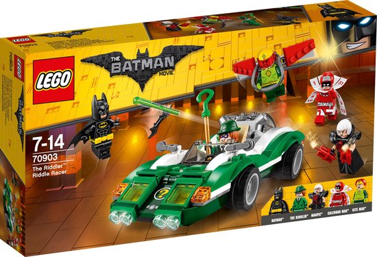 LEGO BATMAN MOVIE 70903 - THE RIDDLER RAADSEL-RACER