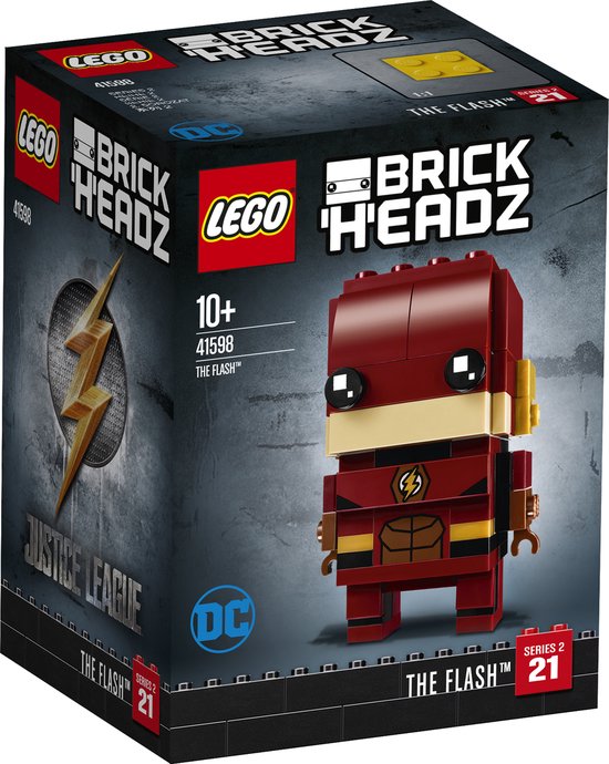 LEGO 41598 BRICKHEADZ THE FLASH-BRICKHEADZ FLASH