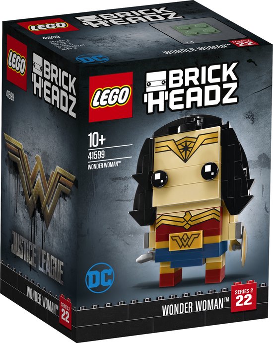 LEGO 41599 BRICKHEADZ WONDER WOMAN-BRICKHEADZ WONDER WOMAN
