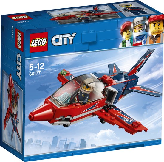 LEGO® City Great Vehicles 60177 De Aerobatic Jet