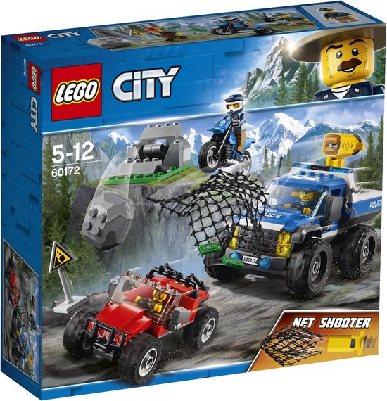 LEGO City Modderwegachtervolging 60172