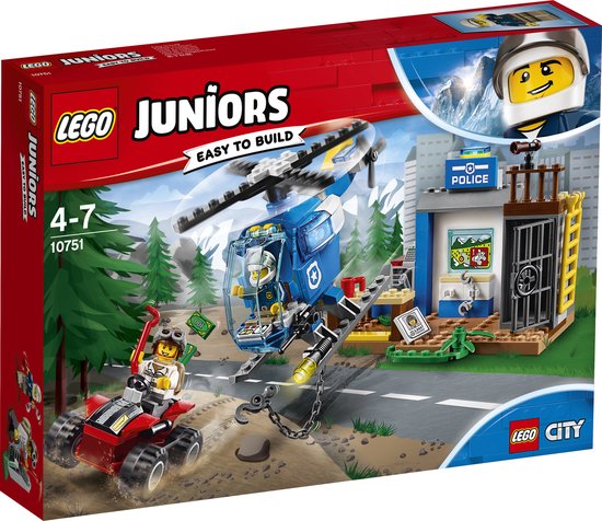 LEGO Juniors City Politieachtervolging in de Bergen - 10751