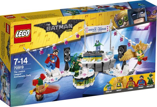 LEGO BATMAN MOVIE Het Justice League jubileumfeest 70919