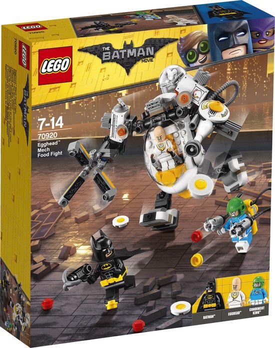 LEGO BATMAN MOVIE Egghead mechavoedselgevecht 70920
