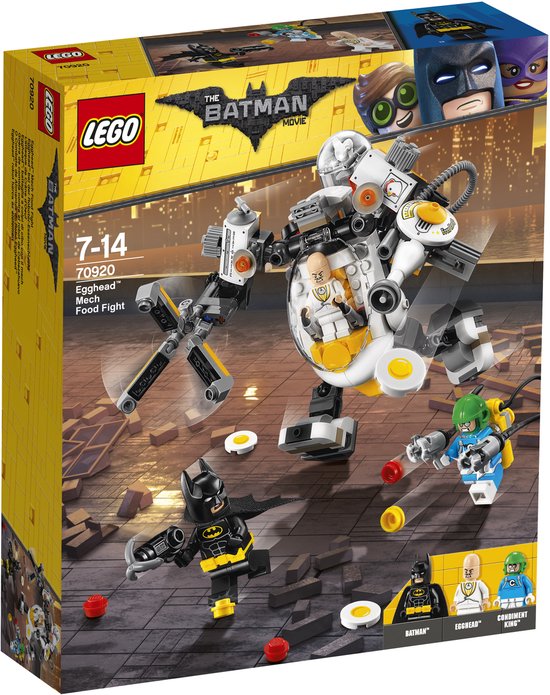 LEGO BATMAN MOVIE Egghead mechavoedselgevecht 70920