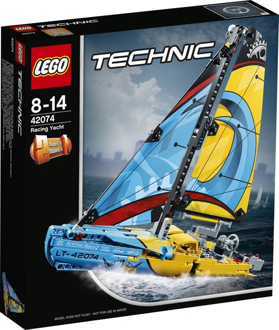LEGO 42074 RACEJACHT-LE YACHT DE COMPETITION