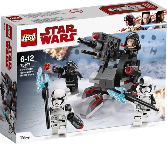 LEGO 75197 FIRST ORDER SPECIALISTEN BATTLE PACK
