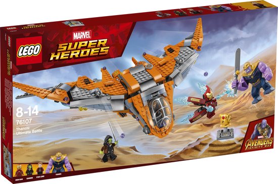 LEGO 76107 SUPER HEROES THANOS: HET ULTIEME DUEL-SUPER