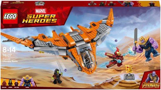 LEGO Marvel Super Heroes Avengers Thanos: het ultieme duel 76107