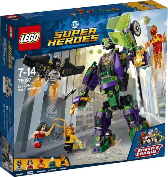 LEGO 76097 LEX LUTHOR MECHA-OVERWINNING-L'ATTAQUE