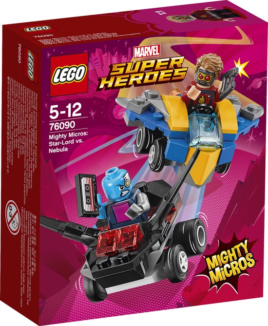 LEGO 76090 MIGHTY MICROS: STAR-LORD VS. NEBULA-MIGHTY MICROS