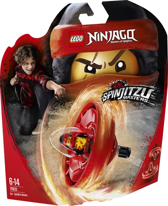 LEGO NINJAGO Spinjitzumeester Kai - 70633