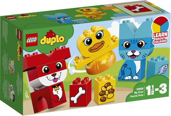LEGO® DUPLO® Mijn eerste stappen 10858 Mijn eerste dierpuzzel